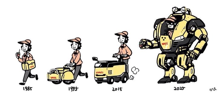 야쿠르트 아줌마 진화! | 인스티즈