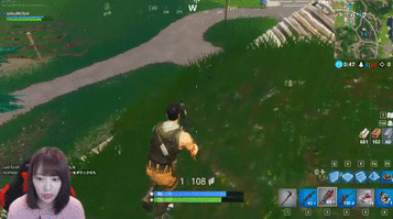 포트나이트 하는 프로듀스48 미야와키 사쿠라.gif | 인스티즈