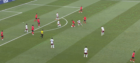 2018.06.23 문재인 대통령 부부의 한국 멕시코 직관 | 인스티즈