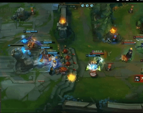 [LOL] 킹존 고릴라의 라칸 .gif | 인스티즈