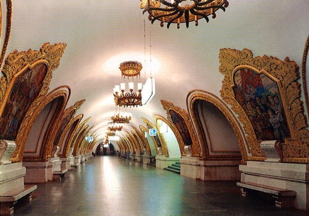 러시아의 한 지하철역 | 인스티즈
