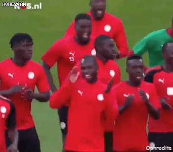 세네갈 대표팀 훈련 분위기.gif | 인스티즈