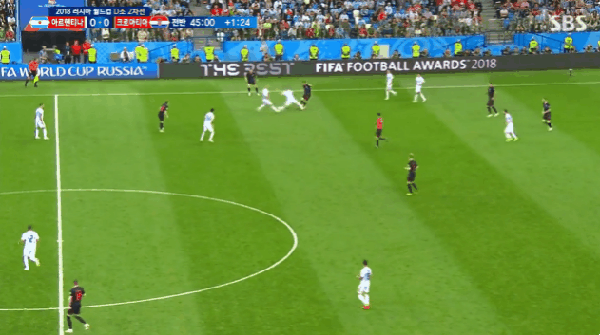 루카 모드리치 vs 아르헨티나.gif | 인스티즈