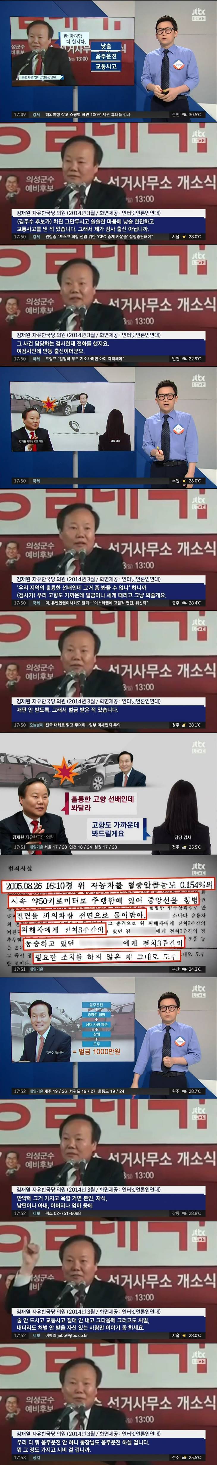 '김재원 사건' 담당검사"오래 전 일이라 사건 자체에 대한 기억이 없다" | 인스티즈