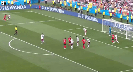 한국이 준비한 엄청난 세트피스 전술.gif | 인스티즈