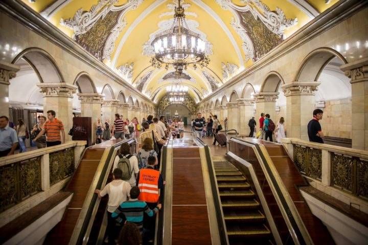 러시아의 한 지하철역 | 인스티즈