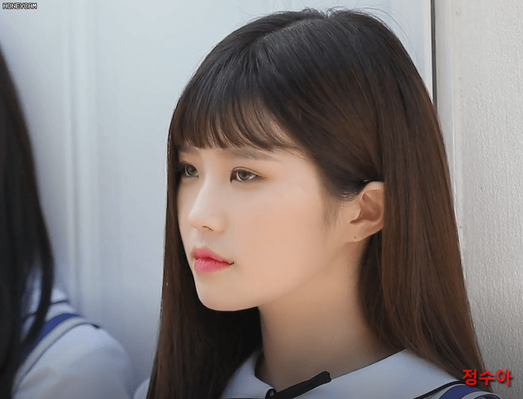 약속회 응모권 2장을 써야되나 고민하는중에 프로미스 나인 송하영 | 인스티즈