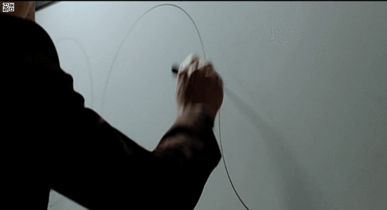 김래원의 동그라미 그리기 실력.gif | 인스티즈