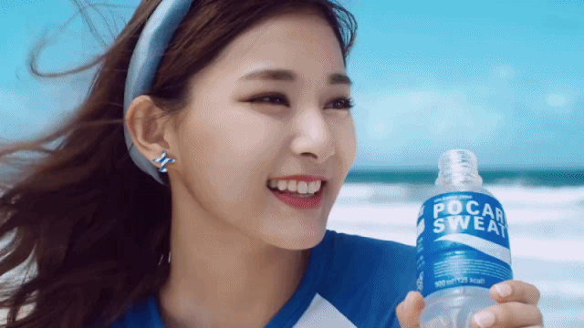 포카리스웨트X트와이스 움짤 | 인스티즈