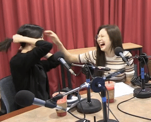 최화정 파워타임에 출연한 블랙핑크.gif | 인스티즈