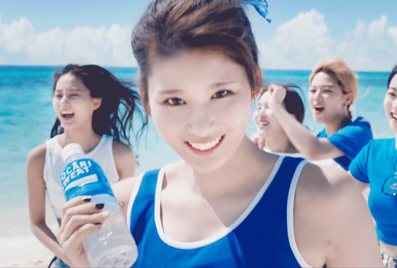 포카리스웨트X트와이스 움짤 | 인스티즈