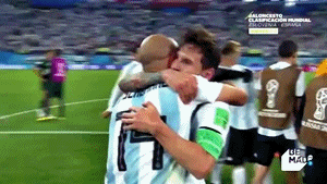 경기 끝나고 눈물 흘리는 디 마리아.gif | 인스티즈