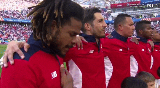 눈물을 흘리며 국가를 부르는 파나마 주장 | 인스티즈