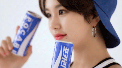 포카리스웨트X트와이스 움짤 | 인스티즈