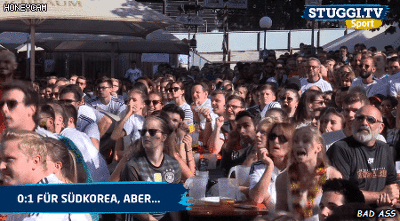 자국의 탈락을 지켜본 독일팬들 분위기.jpgif | 인스티즈