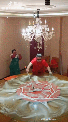 중국의 원형 테이블 청소 | 인스티즈