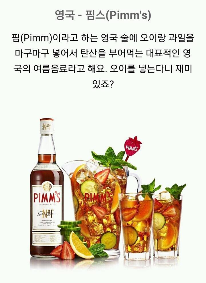 세계 각 국의 여름 음료 | 인스티즈