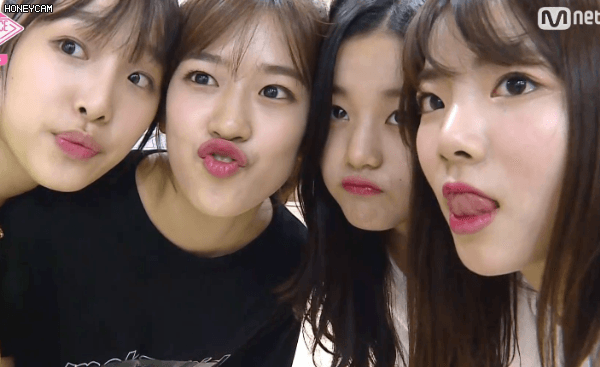 프로듀스48 경연 연습하면서 울지않고 분위기가 가장 좋았던 조.gif | 인스티즈