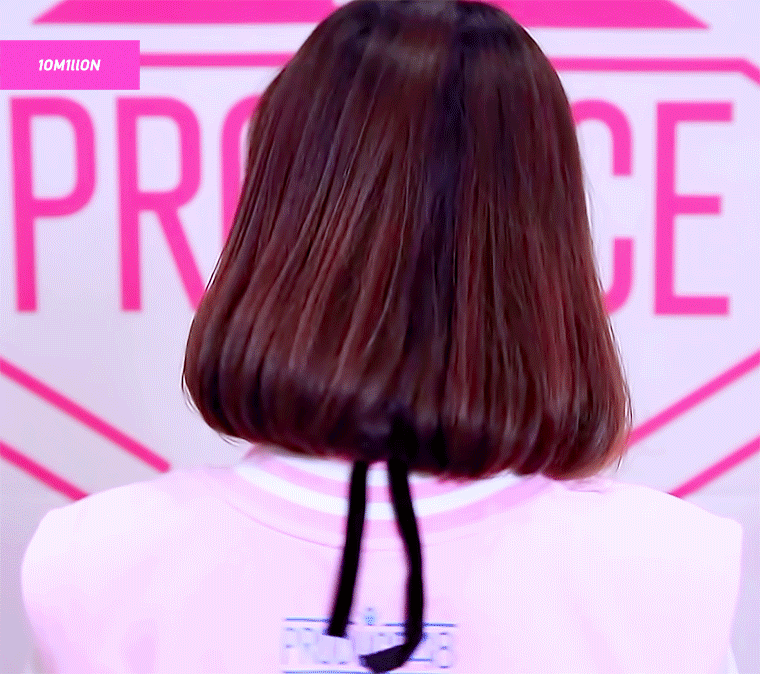 프듀48 연생들이 뽑은 비주얼 3등 허윤진.gif | 인스티즈