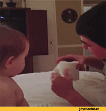 아기에게 마법을 보여주었다.gif | 인스티즈