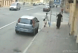 운이 좋다고 해야 하는건지;gif | 인스티즈