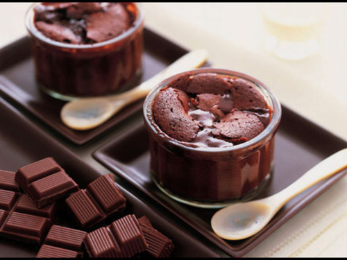 전자렌지로 간단히 만들어 먹어보는, 퐁당 오 쇼콜라(fondant au chocolat) | 인스티즈