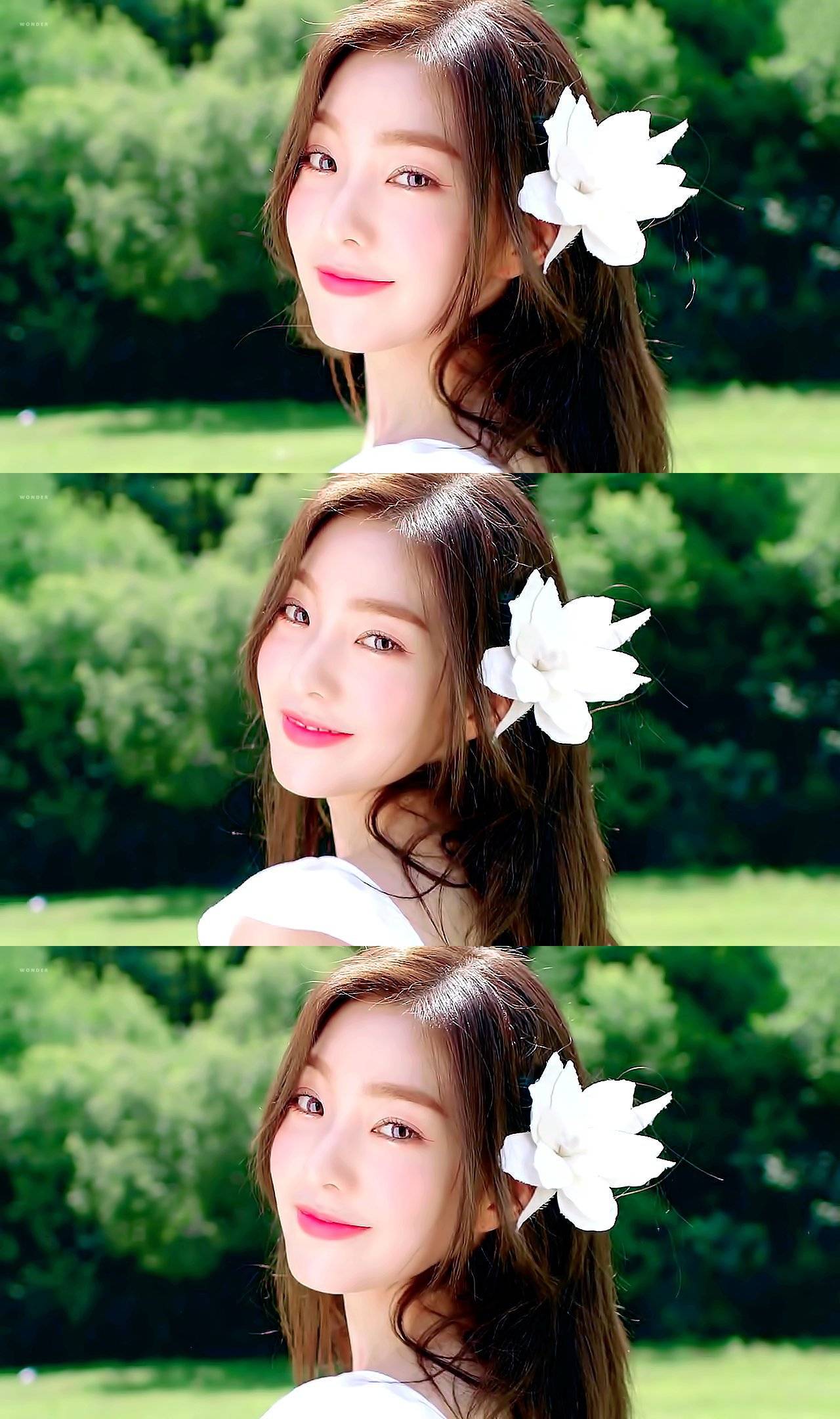 꽃을 단 아이린.gif | 인스티즈