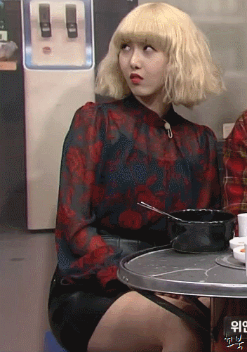 단발머리의 여자친구 신비.gif | 인스티즈