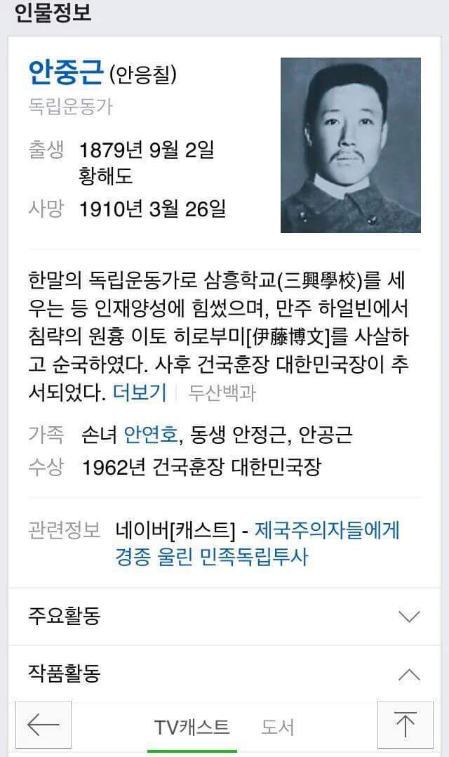 안중근 의사가 일제강점기 때 뭘 했는지도 모르는 여자들이 | 인스티즈