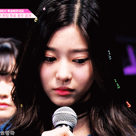 180706 프로듀스48 김민주.gif | 인스티즈