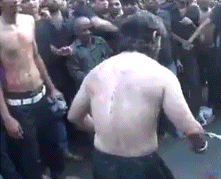 칼로 자해하는 사람 (충격주의 잔인주의) | 인스티즈