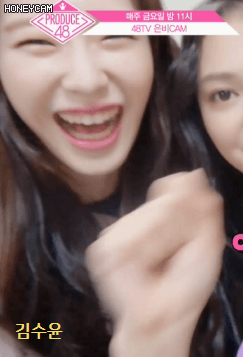 [프듀48] 울림엔터 김수윤.gif | 인스티즈