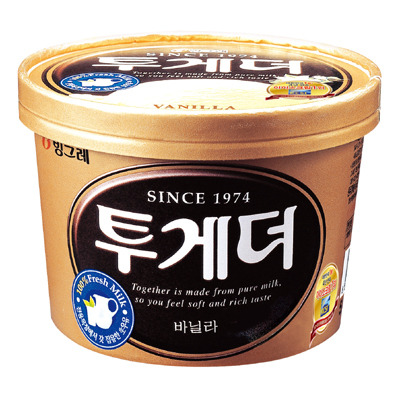 빙그레 통아이스크림 甲은? 투게더 바닐라 vs 그라시아 쿠앤크 | 인스티즈