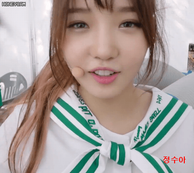 프로미스나인 - To Day 음악방송 비하인드.GIF(데이터 주의) | 인스티즈