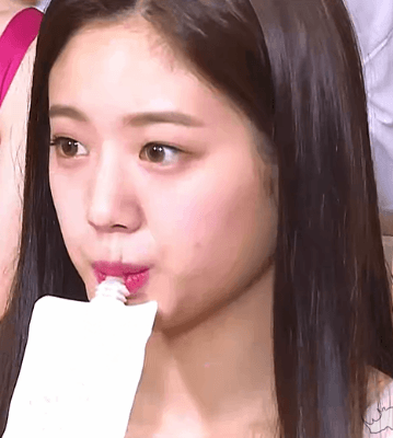 프듀48) 장규리 쭈욱..쭈욱..쪼옥..쪼옥..gif | 인스티즈