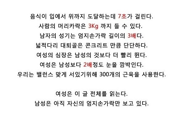 희망적인 인체의 신비 | 인스티즈