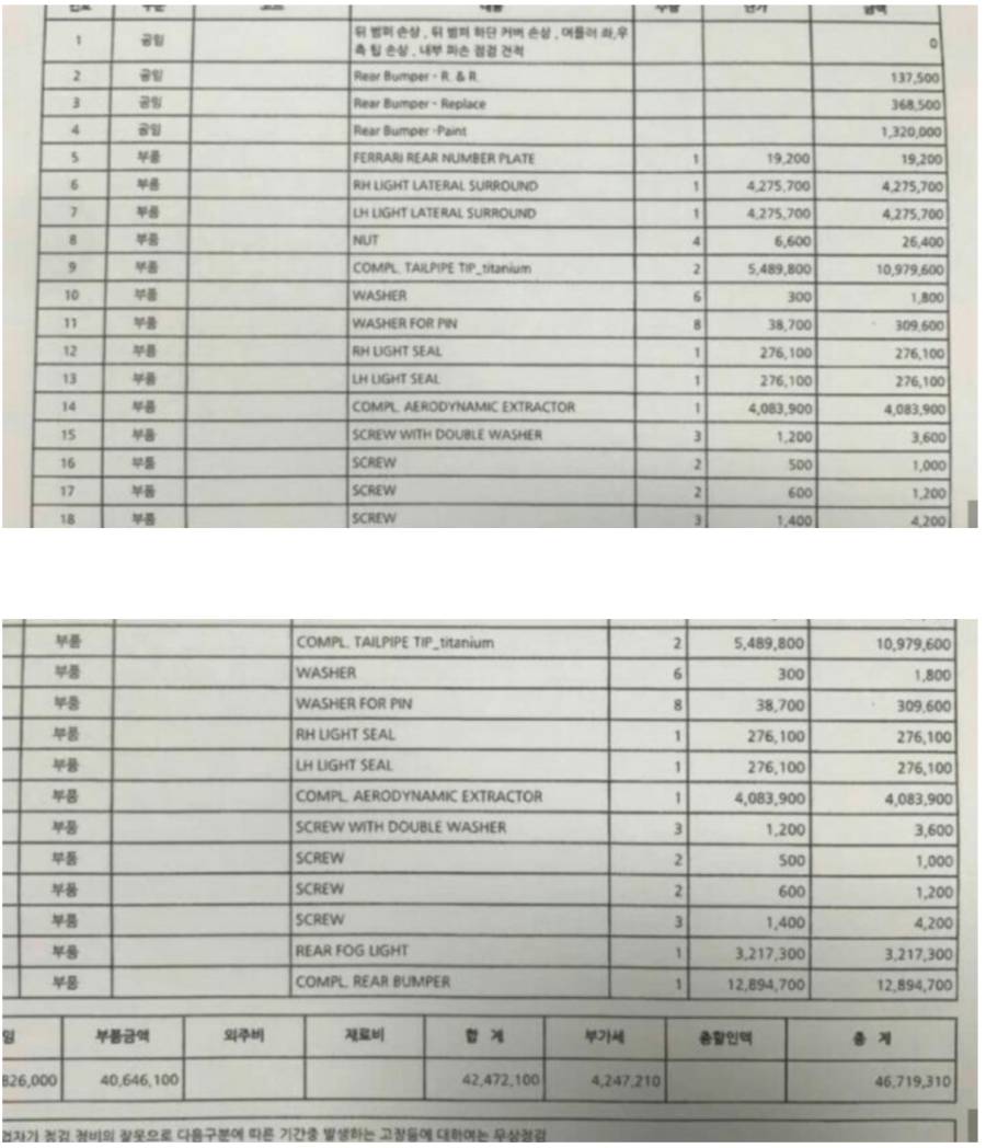 4600만원 청구 된 접촉사고 | 인스티즈
