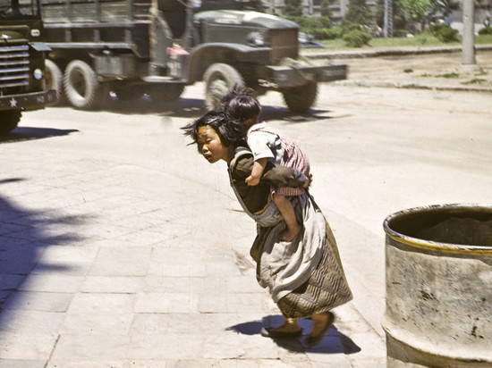 한국전쟁 중 컬러사진 | 인스티즈