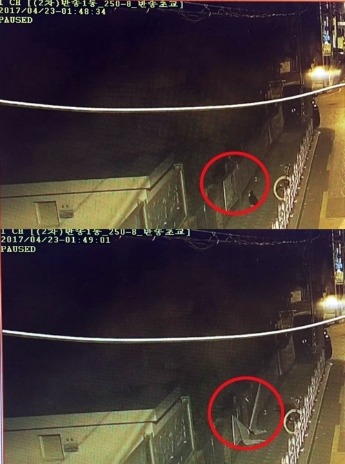 부산 반송초교 앞 선거벽보 훼손 범인 검거 | 인스티즈