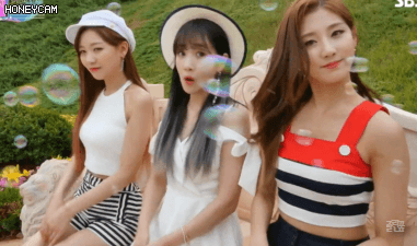 0701인기가요 러블리즈.gif | 인스티즈
