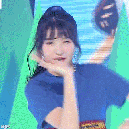 180722 인기가요 여자친구 리더 소원.gif | 인스티즈