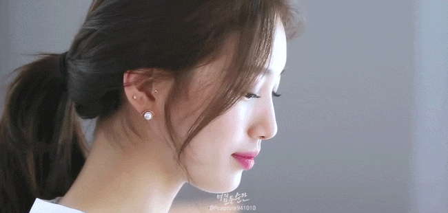 머리 대충묶는 수지ㄷㄷㄷ.jpgif | 인스티즈