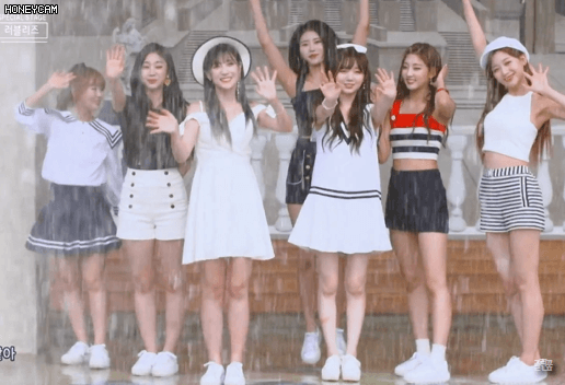 0701인기가요 러블리즈.gif | 인스티즈