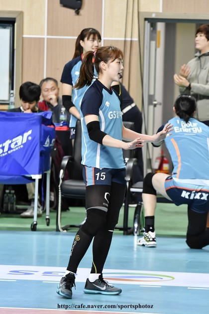 GS칼텍스 레프트 시절 황민경 | 인스티즈