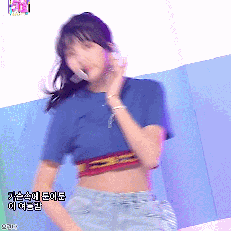 180722 인기가요 여자친구 리더 소원.gif | 인스티즈