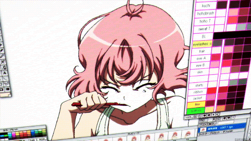 한편의 애니메이션이 만들어지는 과정.gif | 인스티즈