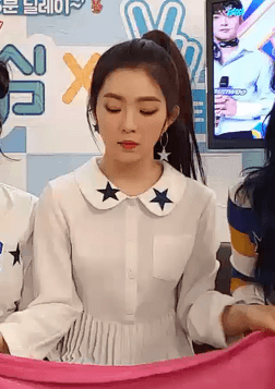 머리 묶은 아이린.gif | 인스티즈