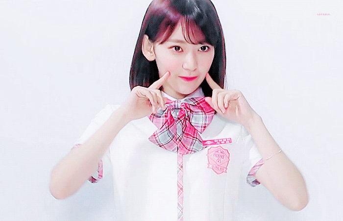 프로듀스48 비주얼로 씹어먹은 미야와키 사쿠라의 미모 임팩트 | 인스티즈