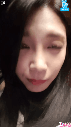 브이라이브 정은지 기습개인방송.gif | 인스티즈
