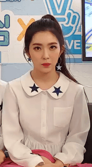 머리 묶은 아이린.gif | 인스티즈